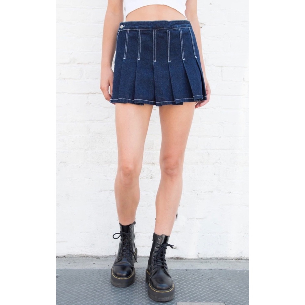 Brandy Melville John Galt Maliyah Denim Skort
